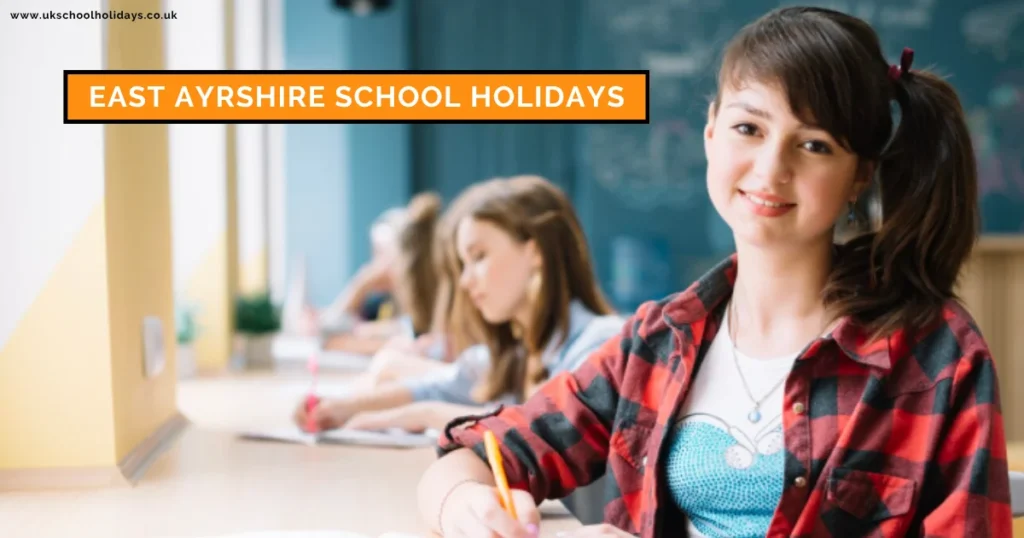 East Ayrshire School Holidays and Term Dates