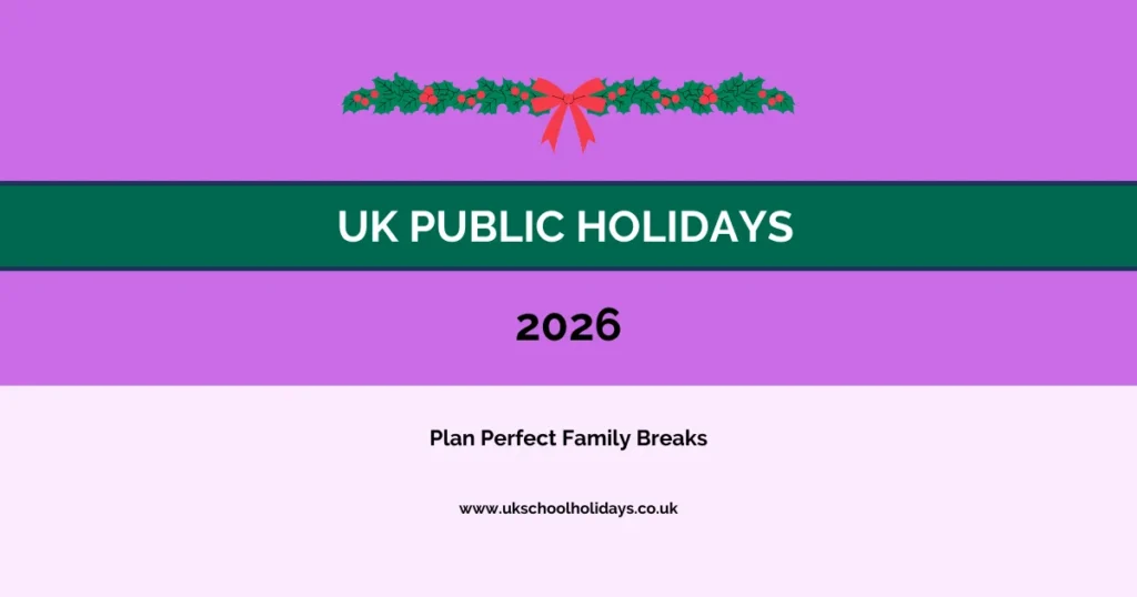 UK Public Holidays 2026